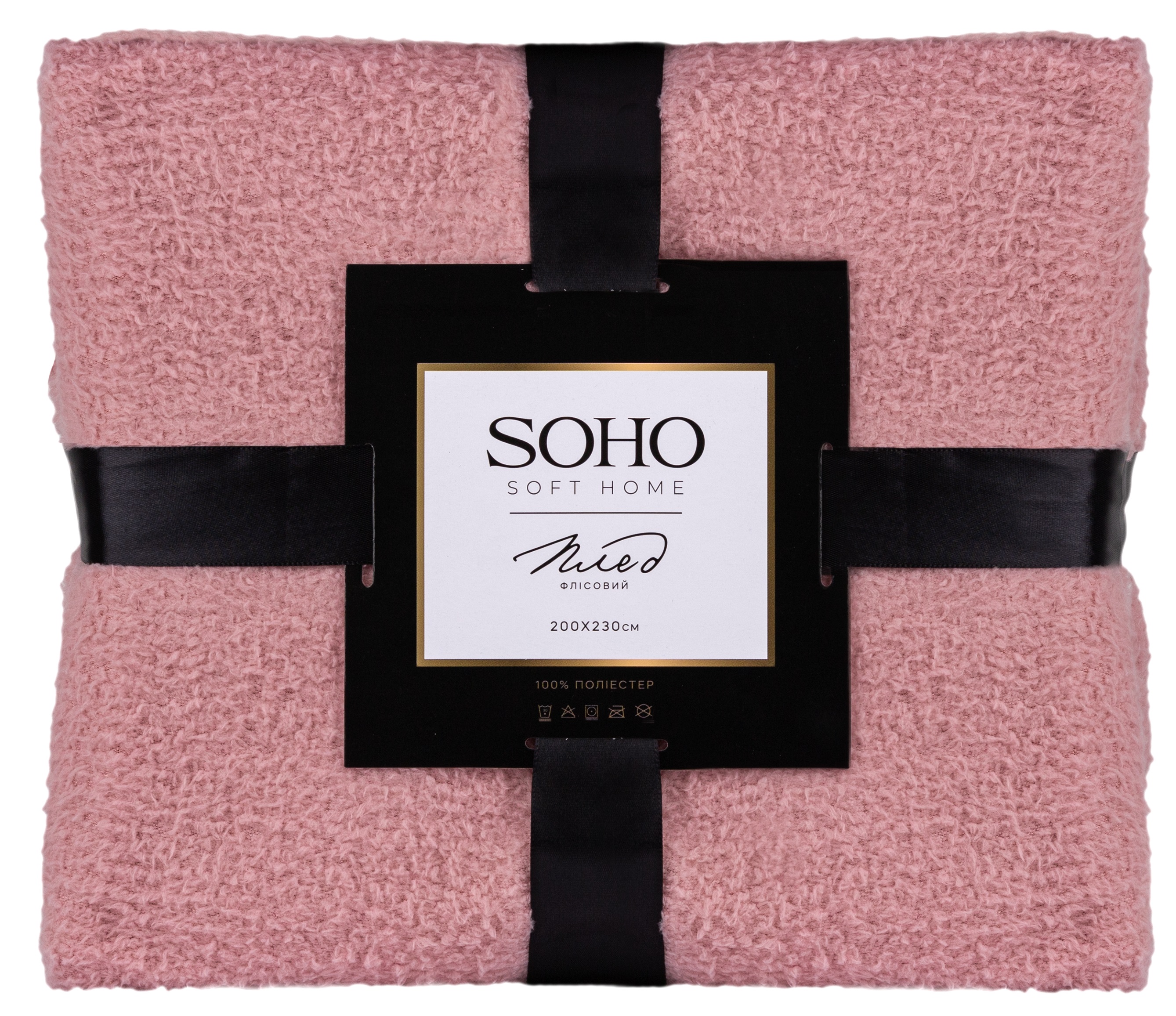 Плед SOHO Pattern light pink 1001К (200х230 см)