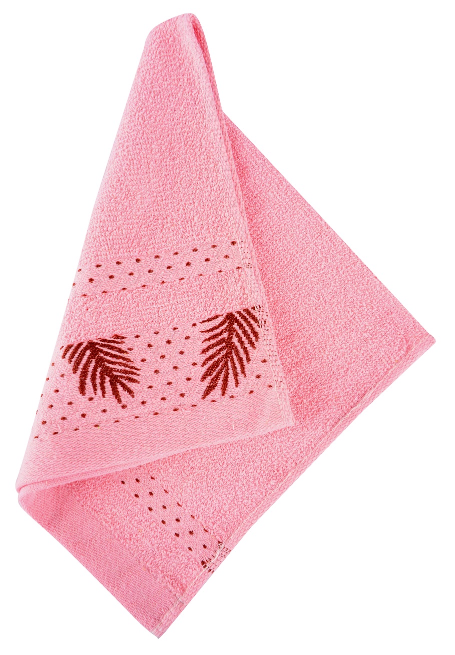 Рушник для обличчя SOHO Leaf Soft pink 1047К (30х50 см, 8 шт)