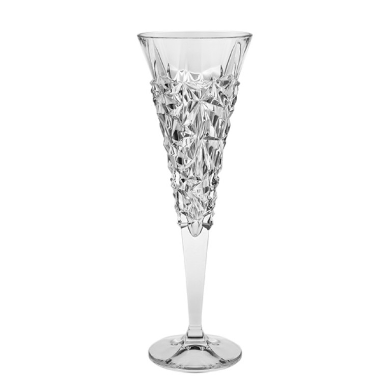 Набір келихів для шампанського Bohemia Glacier 19J14/93K52/200 (200 мл, 6 шт)