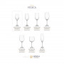 Набір келихів для вина Bohemia Strix Fulica 1SF86/00000/670 (670 мл, 6 шт)