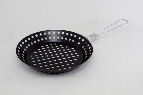 Сковорода для приготування на вугіллі 24х3,5см
