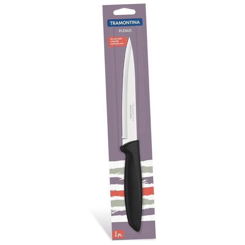 Нож разделочный Tramontina Plenus black 23424/106 (15,2 см)