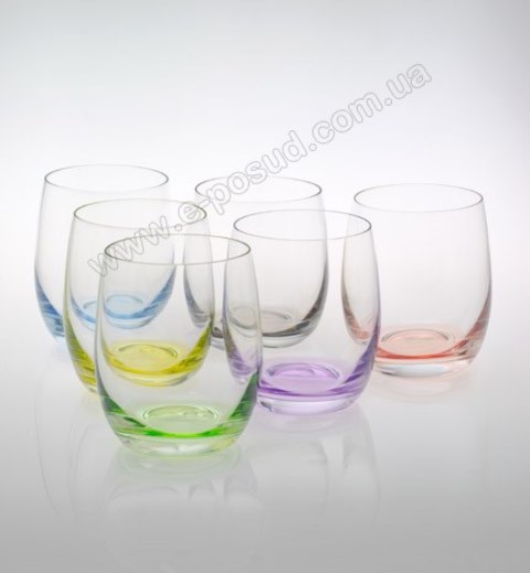 Склянка Bohemia Rainbow 25180/D4662/300 (300 мл, 1 шт)