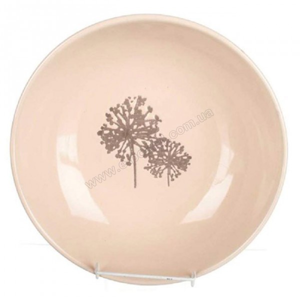 Тарелка глубокая Banquet Alia Creamy 60111AC (20,5 см)