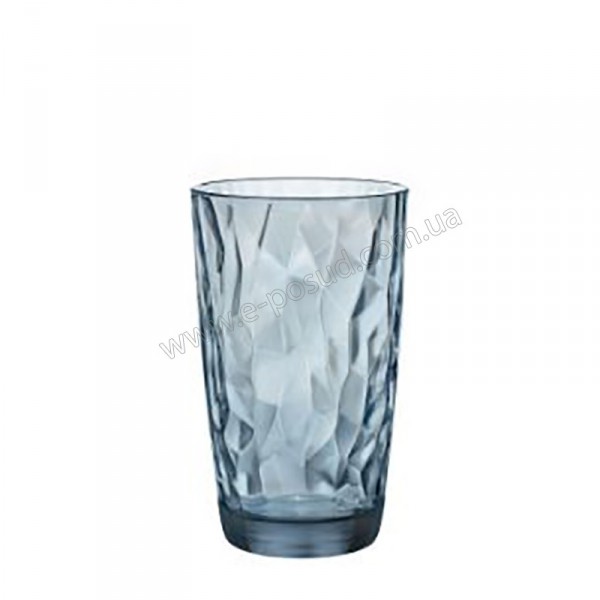 Набор стаканов Bormioli Rocco Diamond Ocean Blue 350260Q02021990 (470 мл, 3 шт)