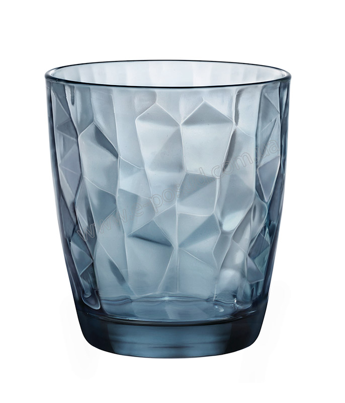Набор стаканов Bormioli Rocco Diamond Ocean Blue 350220Q02021990 (305 мл, 3 шт)
