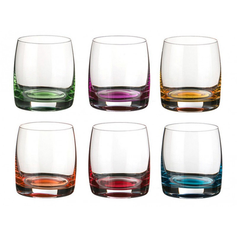 Набор стаканов Bohemia Ideal Color 25015/001/230 (230 мл, 6 шт)