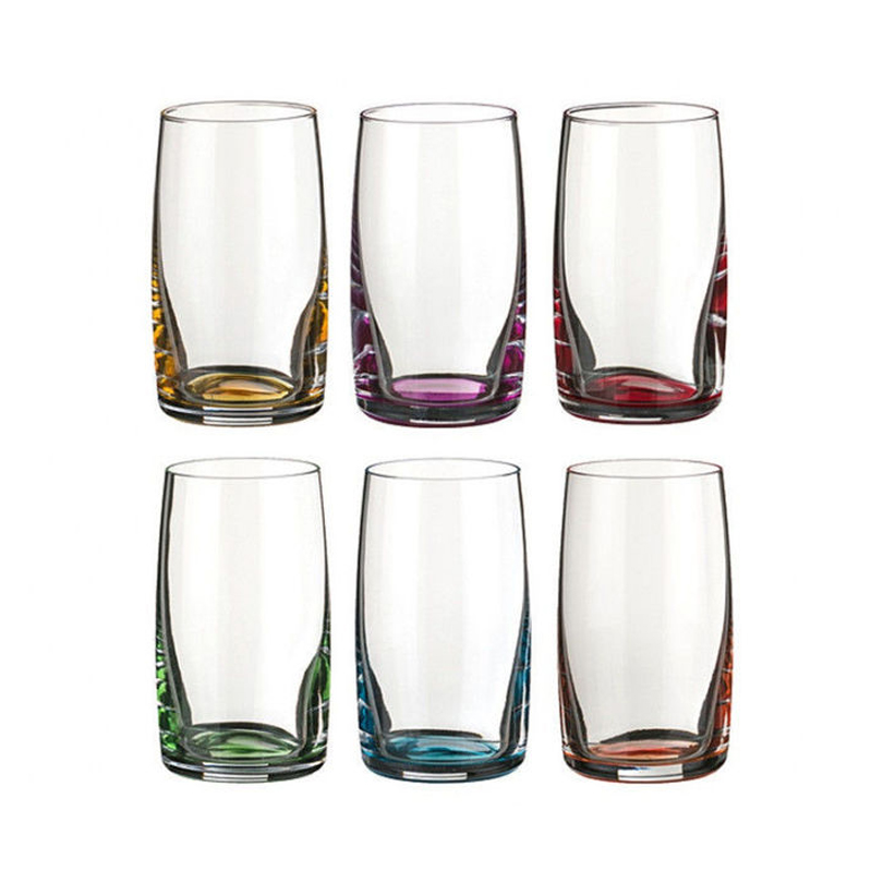 Набор стаканов Bohemia Ideal Color 25015/001/250 (250 мл, 6 шт)