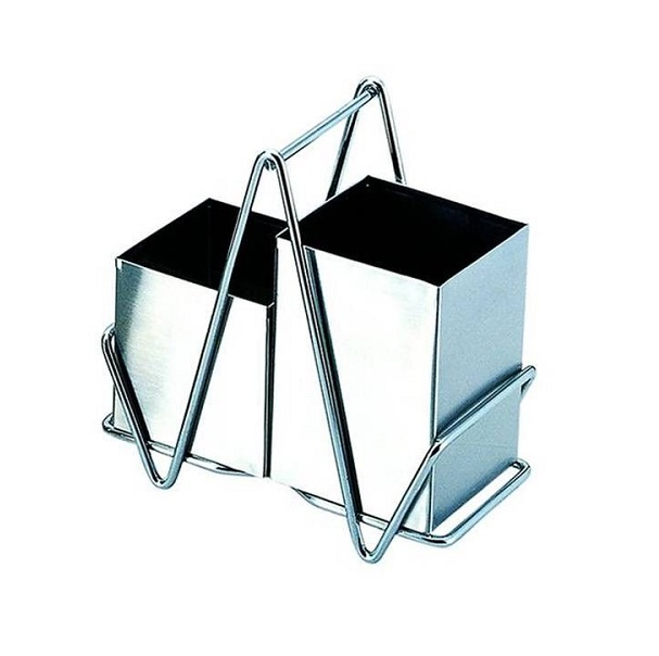 Подставка для хранения столовых приборов Gipfel 5223-G (18x9,5x17,5 см)