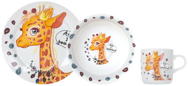 Детский набор Limited Edition Pretty Giraffe C389 (3 пр)