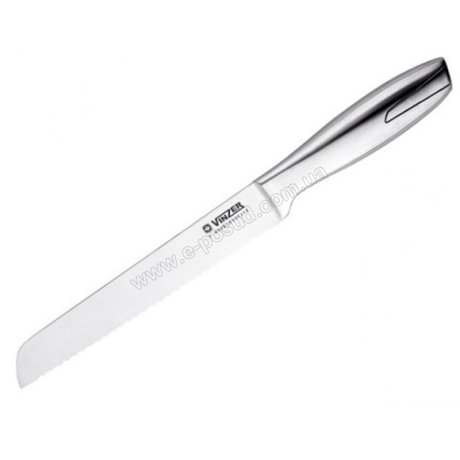 Нож Vinzer 89317 (20 см) для хлеба