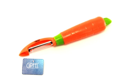 Нож для чистки овощей в форме моркови