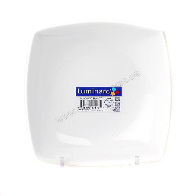 Тарелка глубокая Luminarc Quadrato White D7206 (20 см)