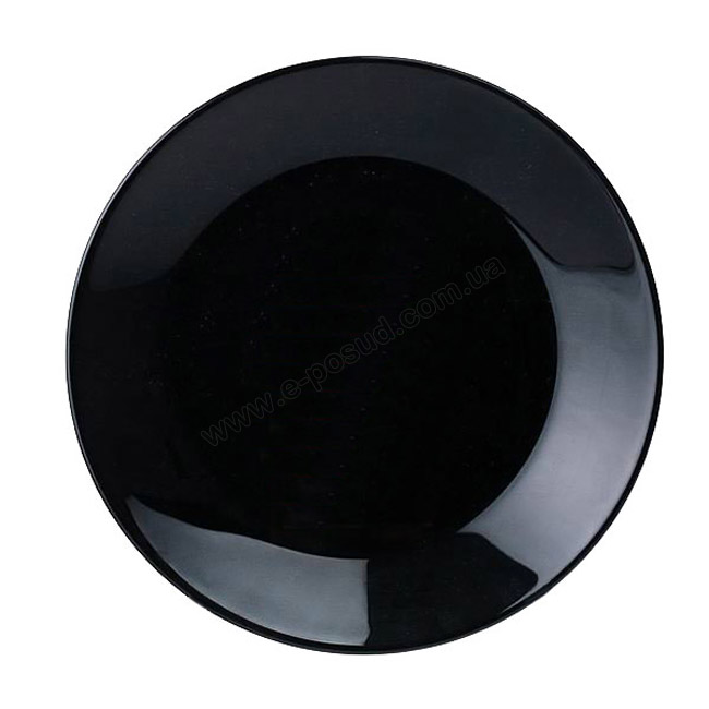 Тарелка ANTARTIC Black /250 мм обед.