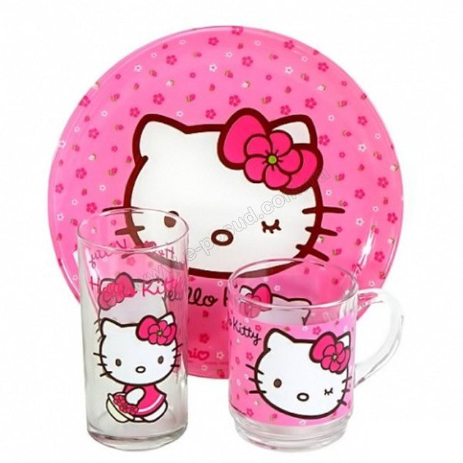 Набір дитячий Hello Kitty sweet pink 3 пр