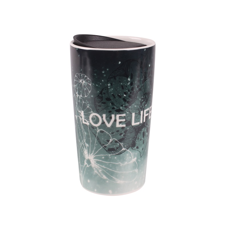 Чашка Limited Edition Travel Love Life HTK-052 (360 мл)