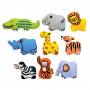 Килимок 3D Ks Kids Джунглі з тваринами KA10744-GB