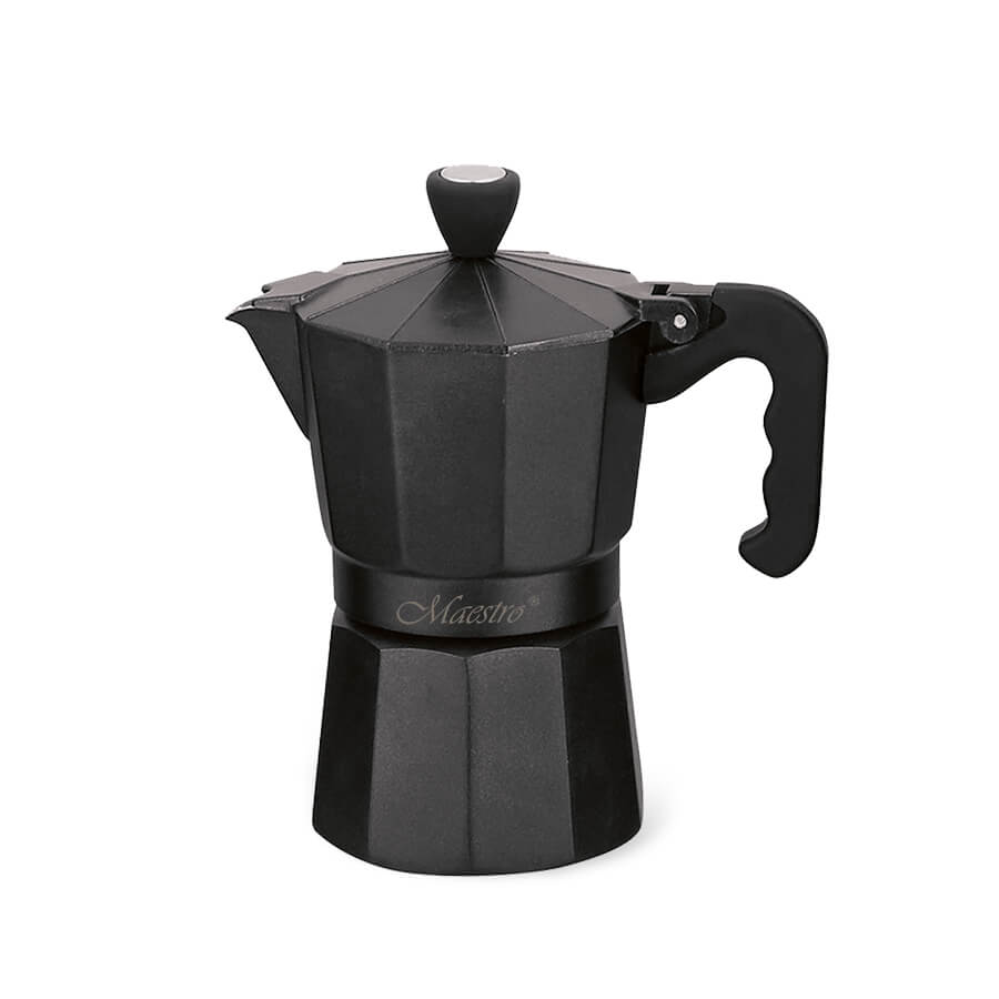 Кавоварка Maestro Espresso Moka MR-1666-3-BLACK (3 чашки)