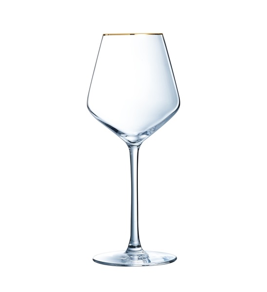 Набор бокалов для вина Eclat Ultime Bord Or P7630 (380 мл, 4 шт)
