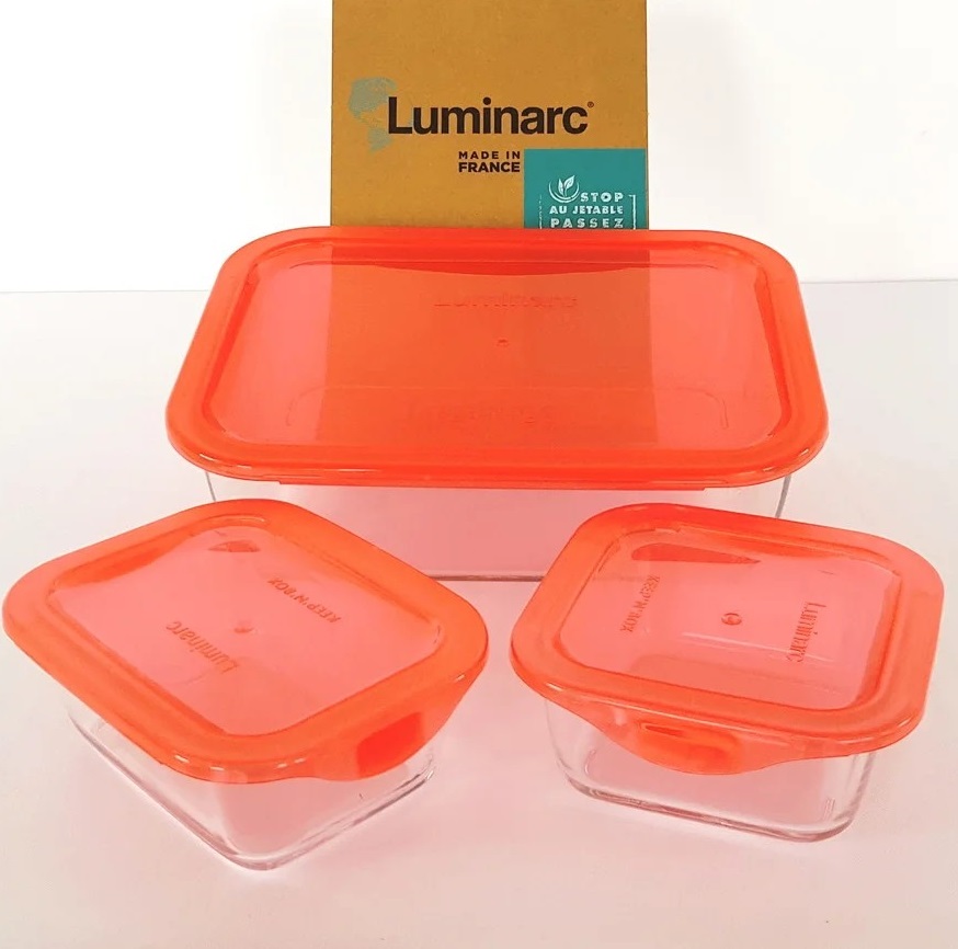 Набір ємностей для продуктів Luminarc Keep'n' box P8178 (3 шт)