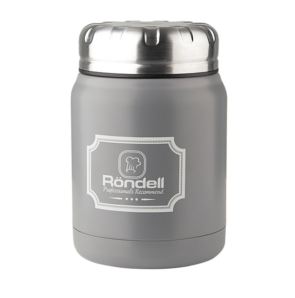 Термос пищевой RONDELL Picnic Grey RDS-943 (0,5 л)