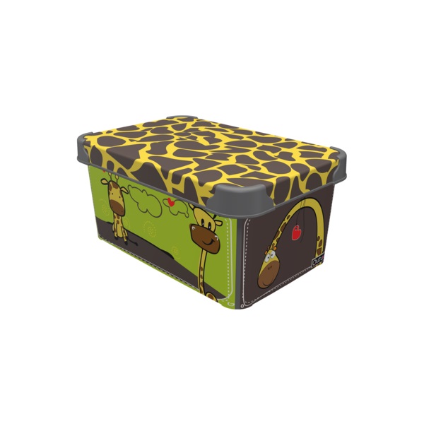 Контейнер Qutu Style Box Giraffe 5 л (13,5х19х28,5 см)