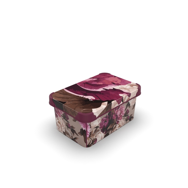 Контейнер Qutu Style Box Rosy 5 л (13,5х19х28,5 см)