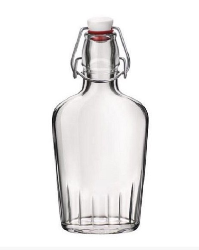 Стеклянная фляга - бутылка Bormioli Rocco 388540MCG121990 (0,25 л)